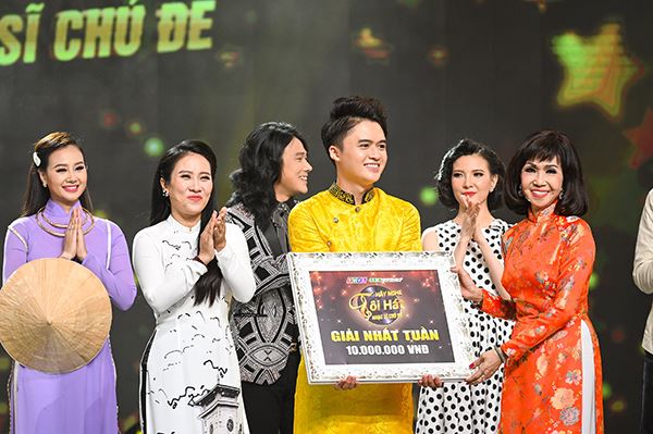 Lột xác sau 5 tuần thi Đào Ngọc Sang giành giải nhất tuần của "Hãy nghe tôi hát - chủ đề nhạc sĩ" 52