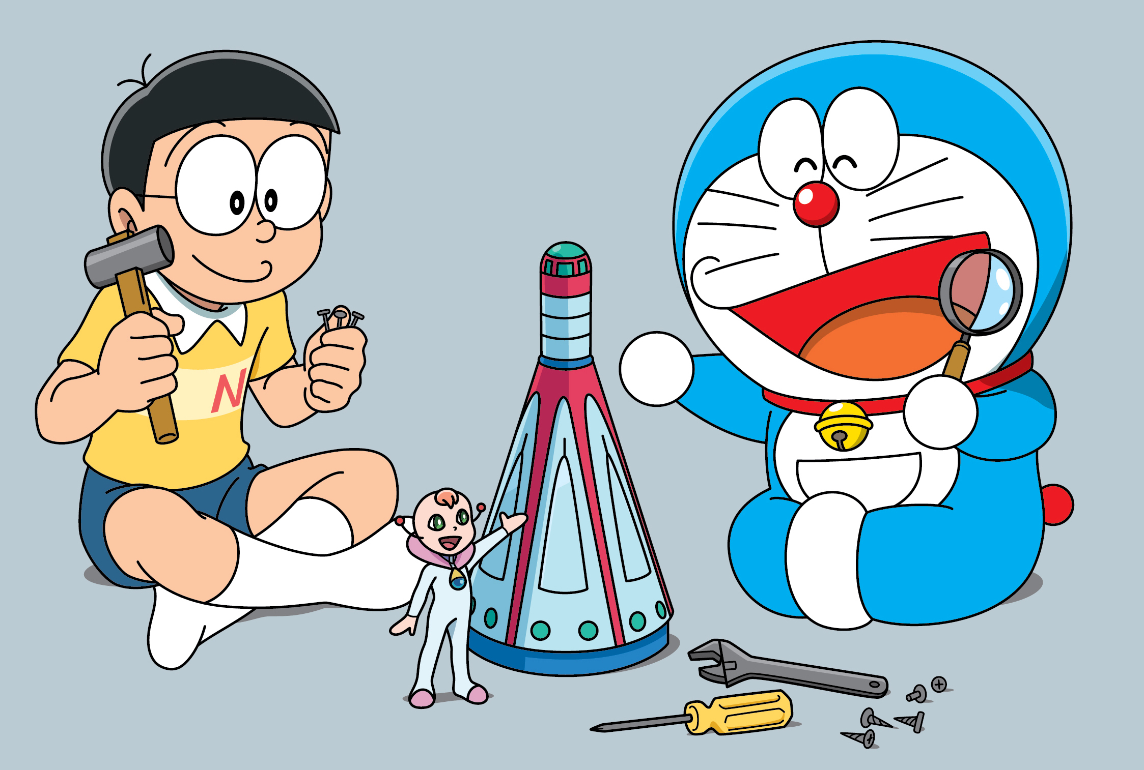Mèo Ú Doraemon - một nhân vật quen thuộc của các fan hâm mộ Doremon đã trở lại! Anh ta đáng yêu và hài hước không chỉ khiến trẻ nhỏ mà cả người lớn cũng phải cười đau bụng. Hãy xem hình ảnh này và thưởng thức những phút giây thư giãn.